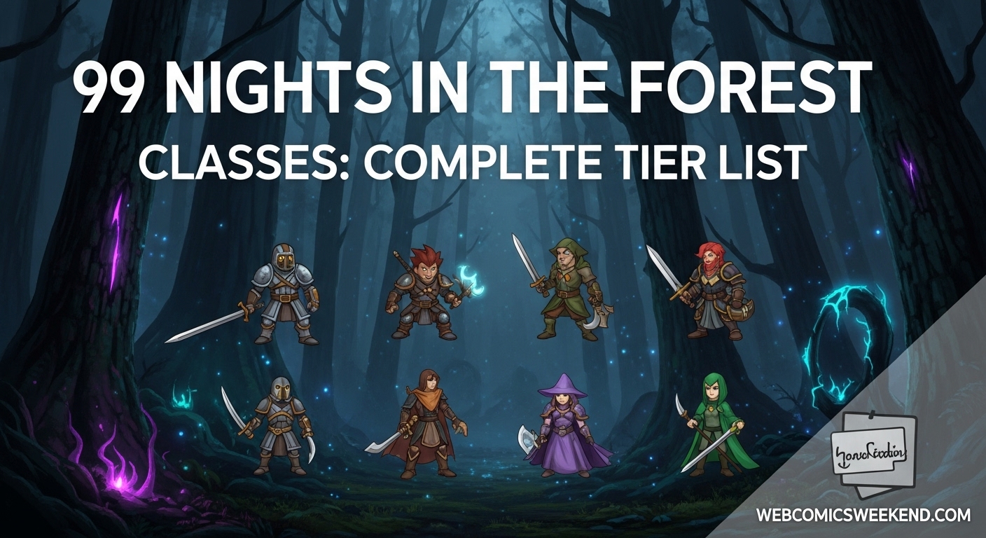99 Nights in the Forest Classes Tier List