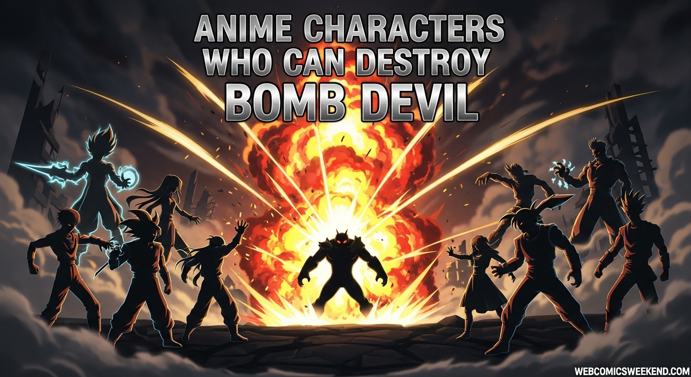 Anime Characters Who Can Destroy Bomb Devil