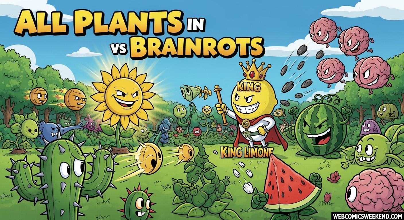 Plants in Plants vs Brainrots