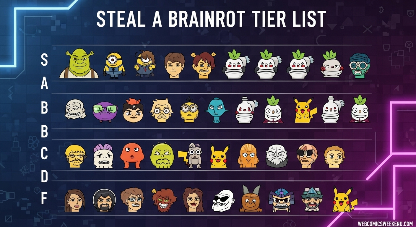Steal a Brainrot Tier List