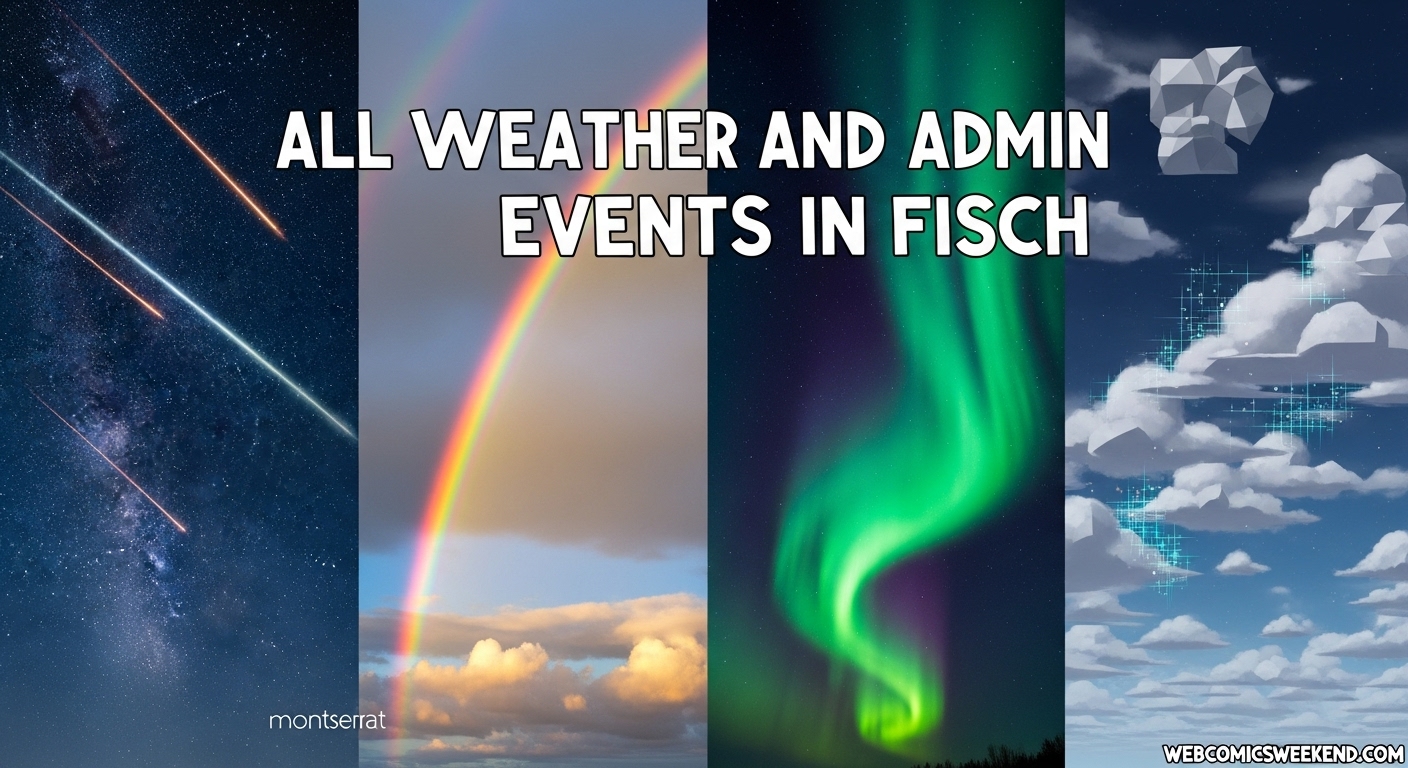 Weather & Admin Events