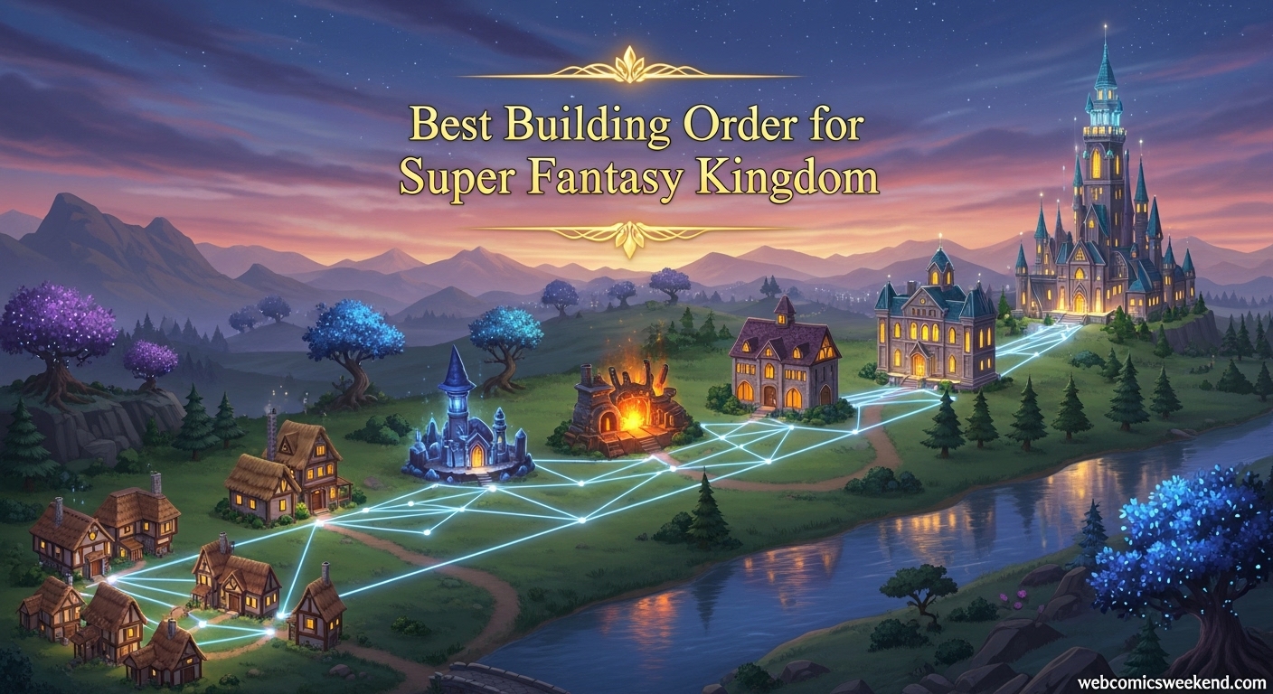 Best Building Order for Super Fantasy Kingdom