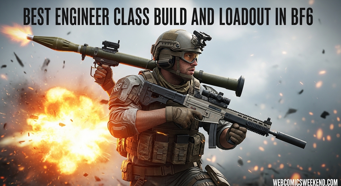 Best Engineer Class Build and Loadout in BF6