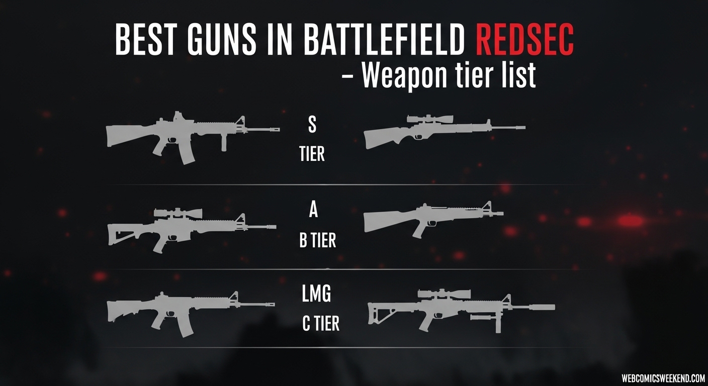 Best Guns in Battlefield REDSEC