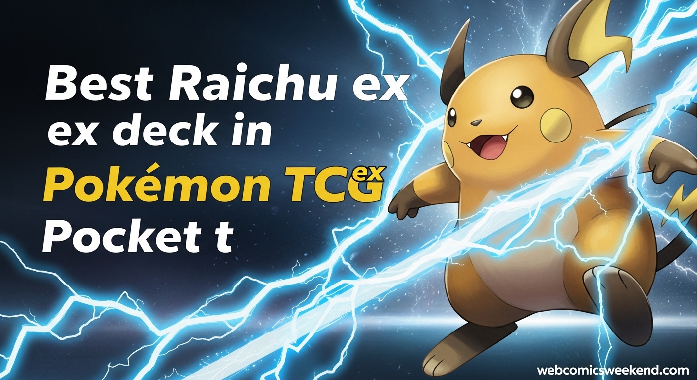Best Raichu ex deck in Pokémon TCG Pocket