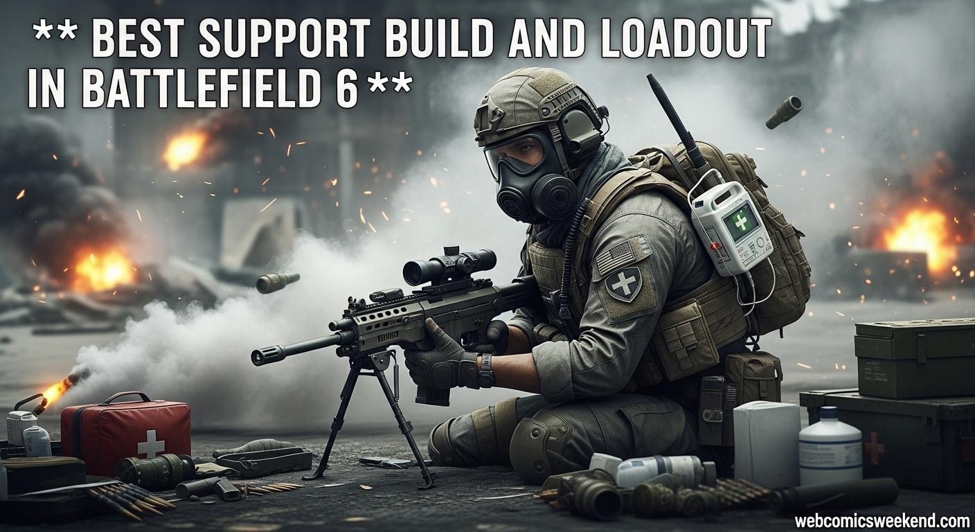 Best Support build and loadout in Battlefield 6