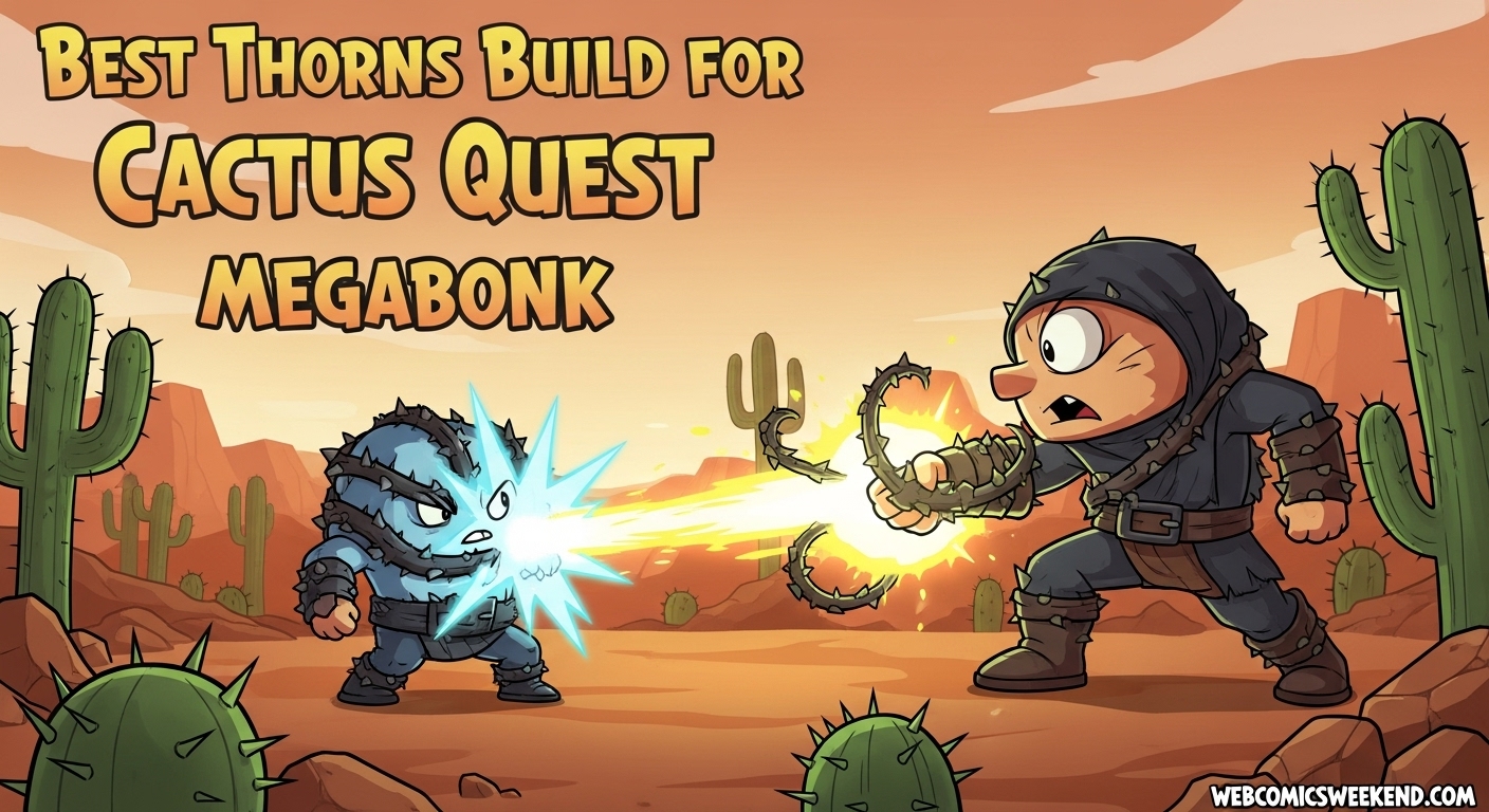 Best Thorns Build to Complete the Cactus Quest in Megabonk