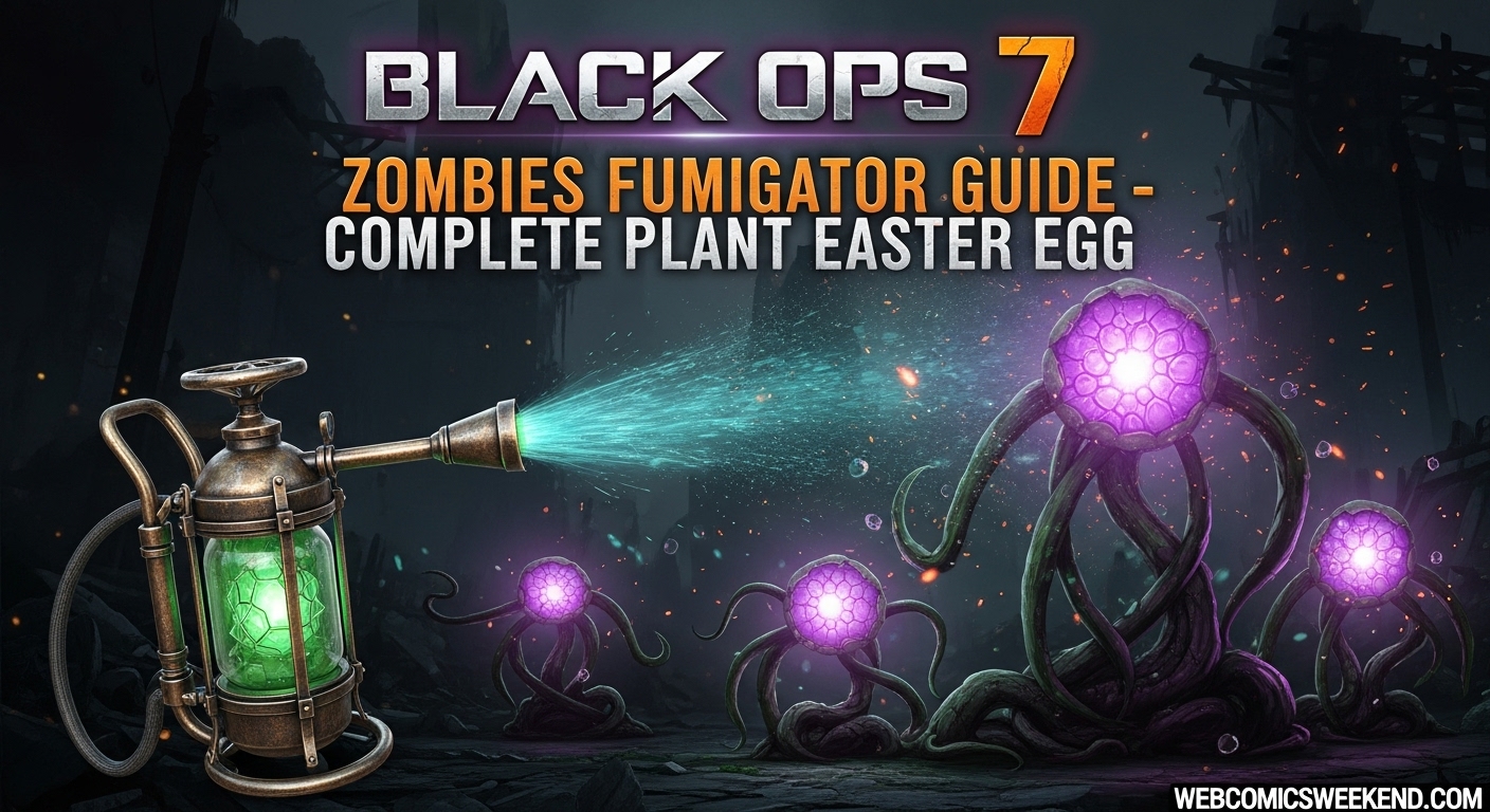 Black Ops 7 Zombies Fumigator Plant Easter Egg