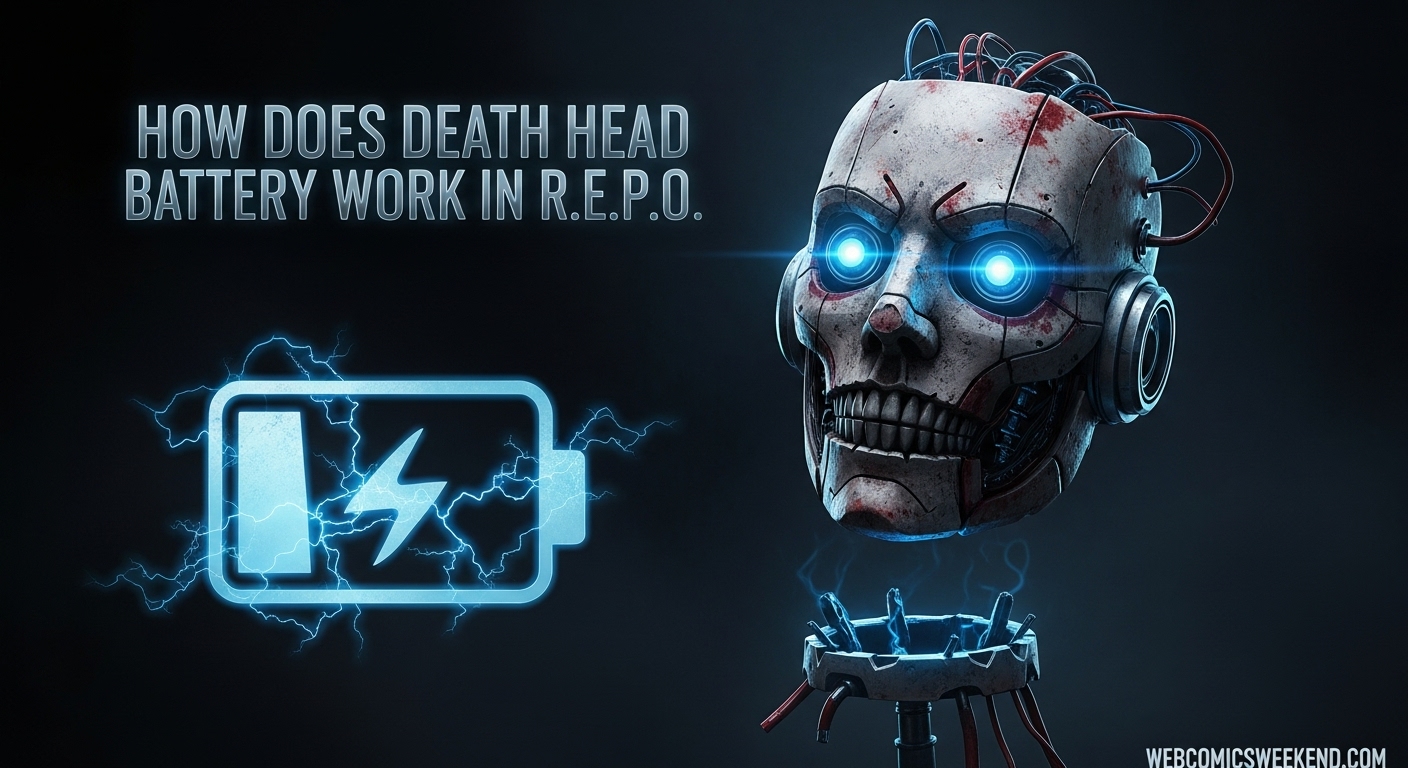 How does Death Head Battery work in R.E.P.O.