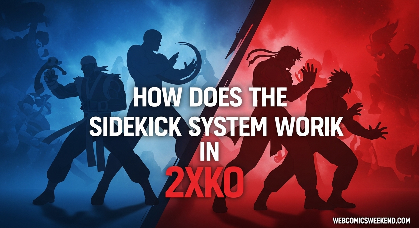 How does the Sidekick system work in 2XKO