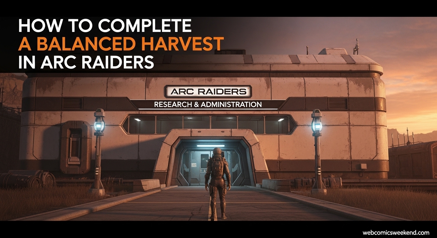 How to Complete A Balanced Harvest in ARC Raiders