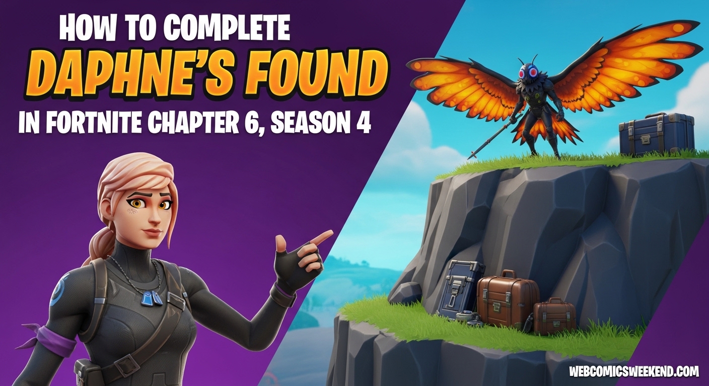 How to Complete Daphne's Found Quest in Fortnite Chapter 6, Season 4