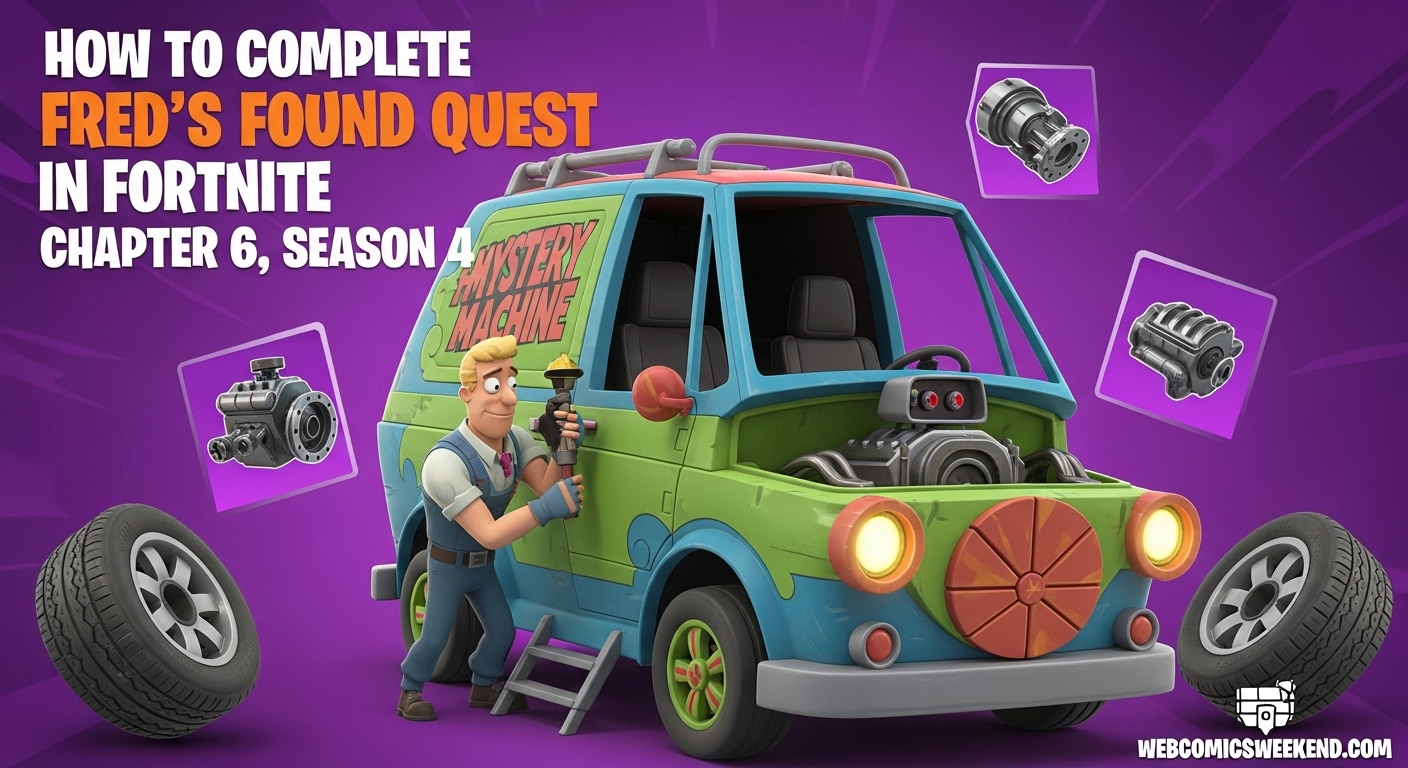 How to Complete Fred's Found Quest in Fortnite Chapter 6, Season 4