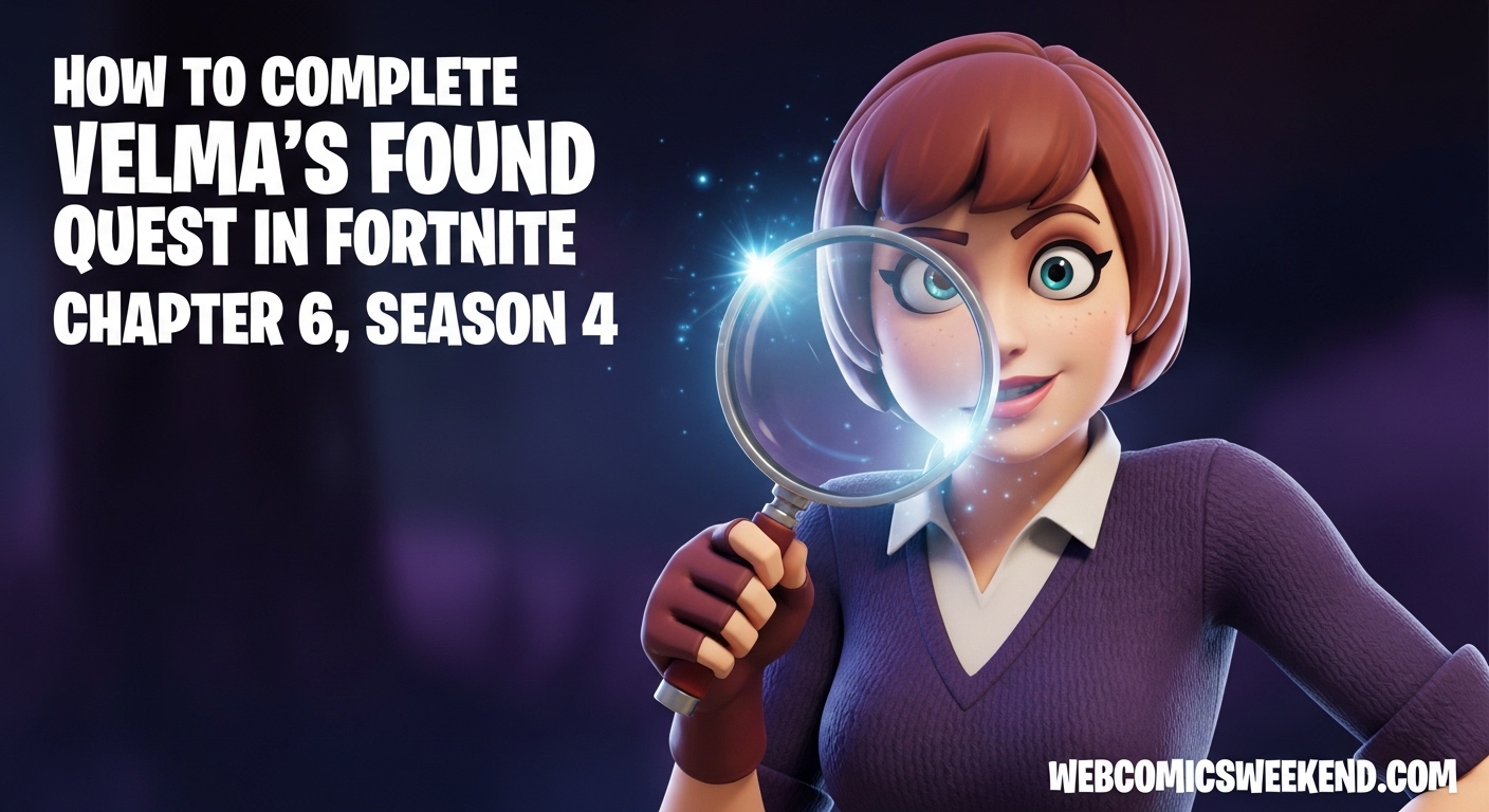 How to Complete Velma's Found Quest in Fortnite Chapter 6, Season 4
