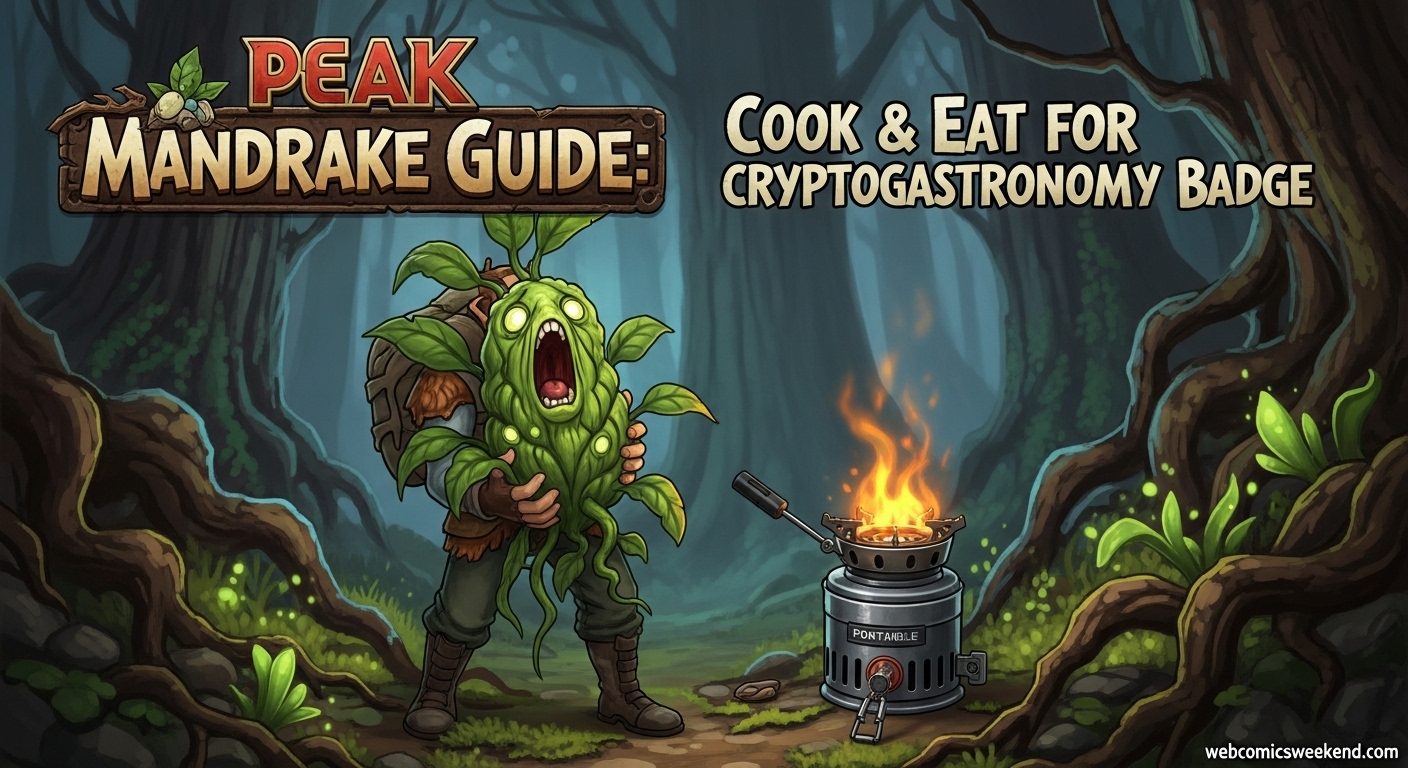 How to Cook & Eat PEAK Mandrake for Cryptogastronomy Badge