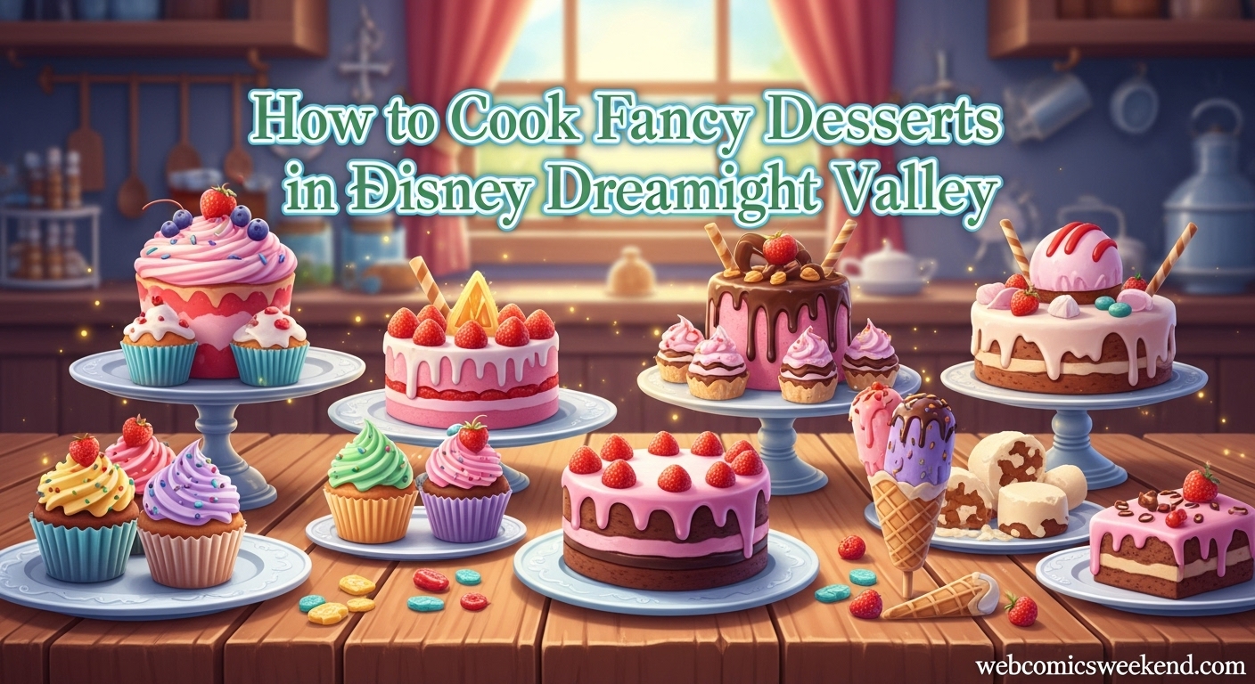 How to Cook a Fairly Fancy Dessert in Disney Dreamlight Valley