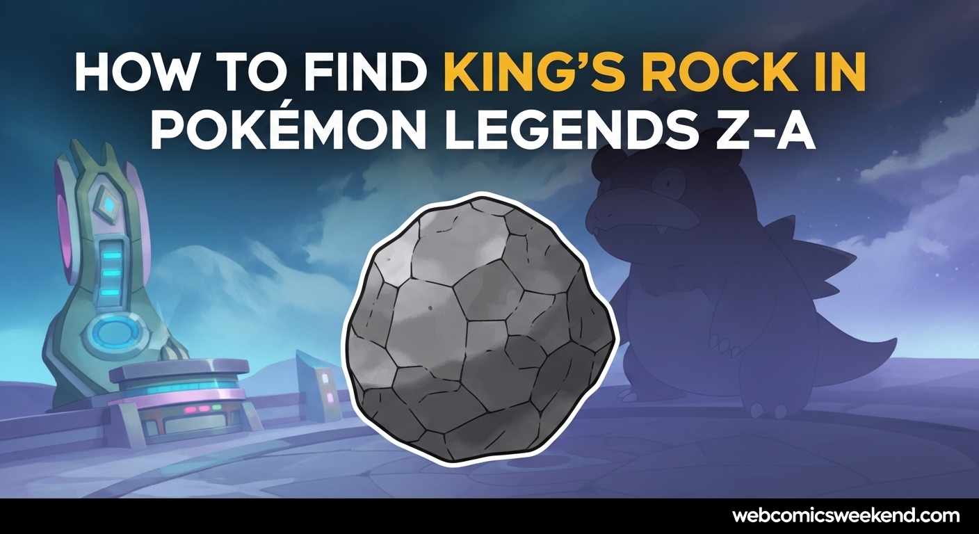 How to Find King's Rock in Pokémon Legends Z-A