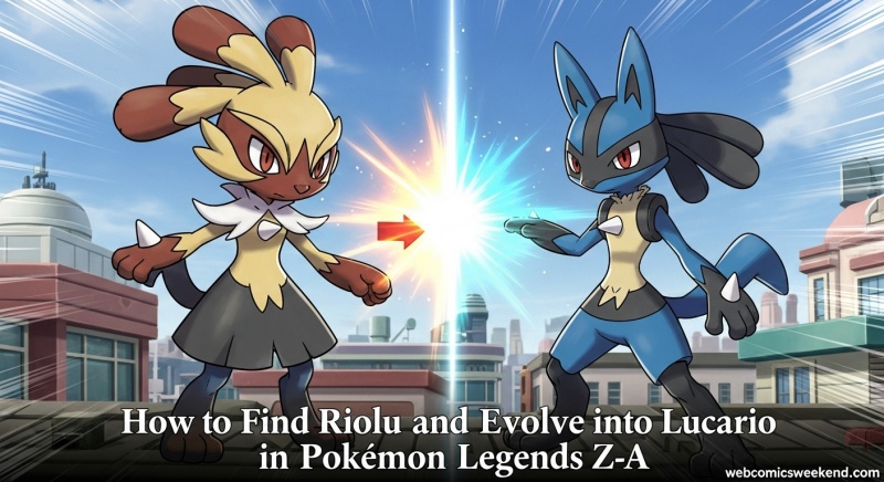 How to Find Riolu and Evolve into Lucario in Pokémon Legends Z-A