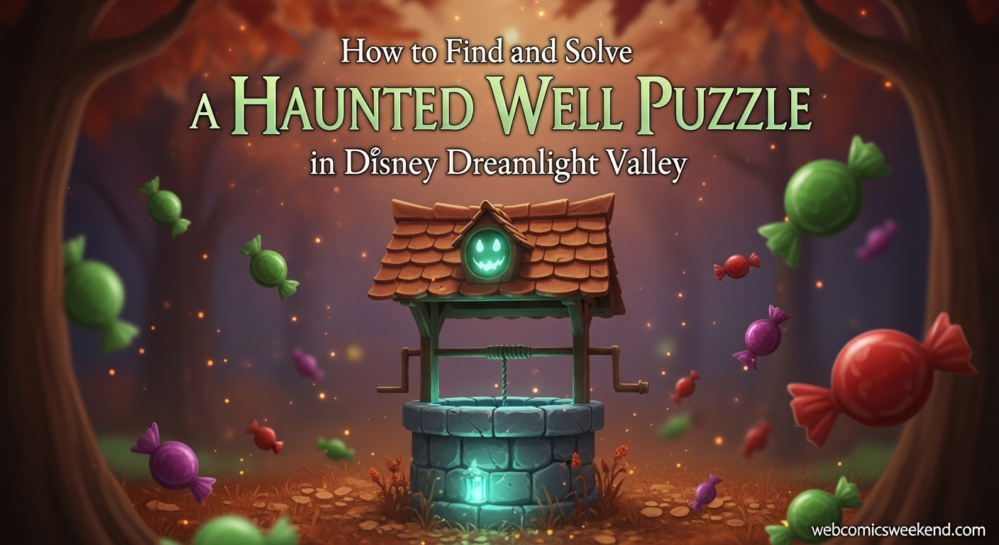 How to Find and Solve Haunted Well Puzzle in Disney Dreamlight Valley