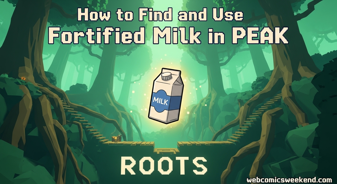 How to Find and Use Fortified Milk in PEAK