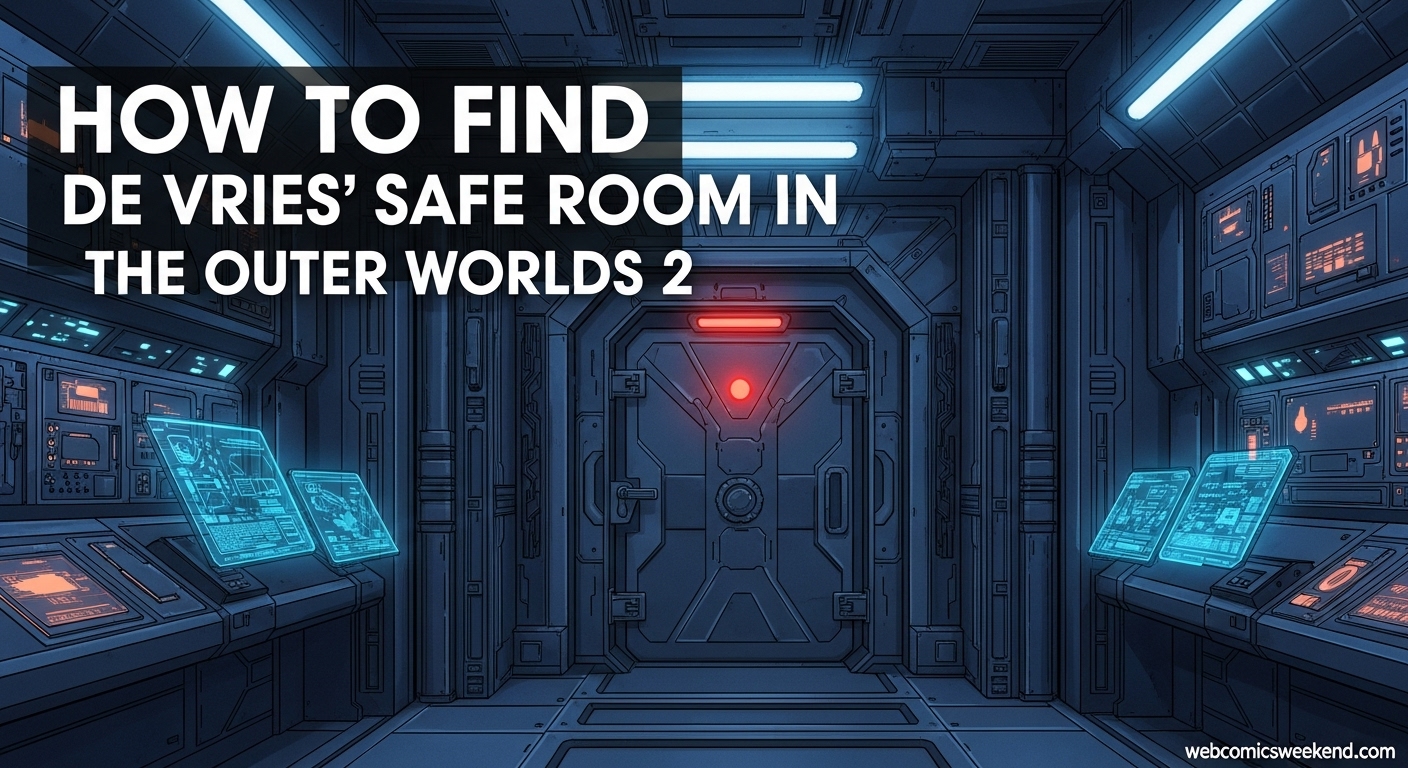 How to Find de Vries' Safe Room in The Outer Worlds 2