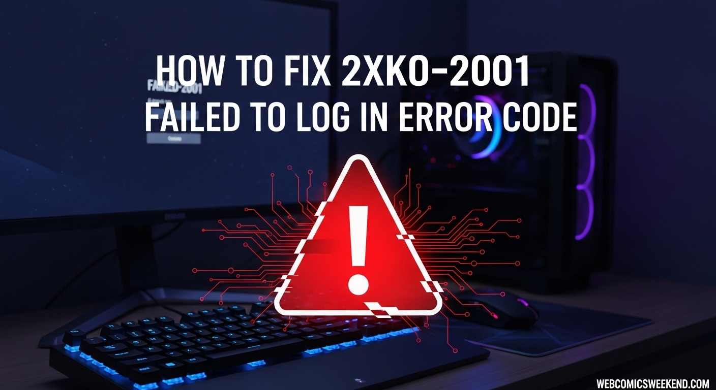 How to Fix 2XKO-2001 Failed to Log In Error Code