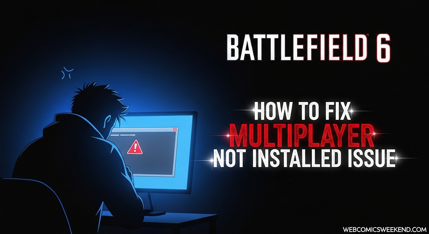 How to Fix Battlefield 6 Multiplayer Not Installed Issue