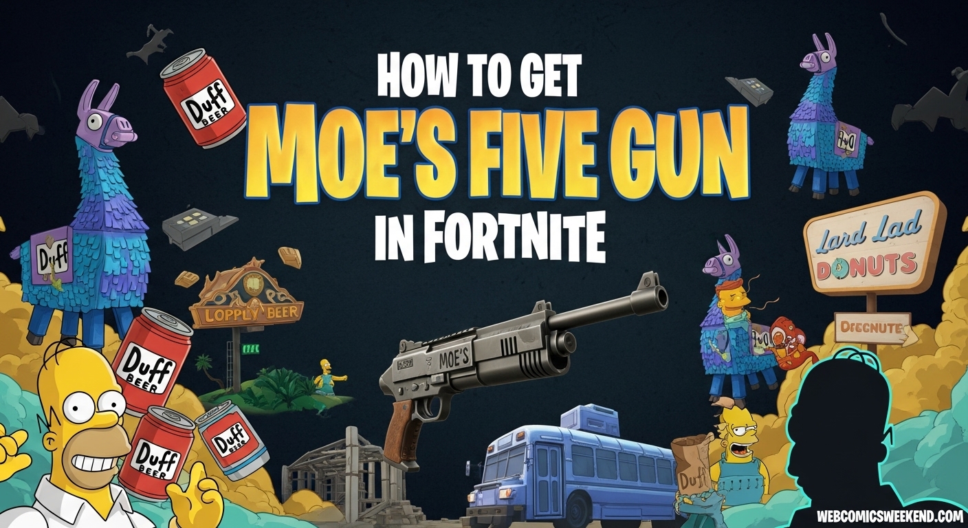 How to Get Moe's Five Gun in Fortnite