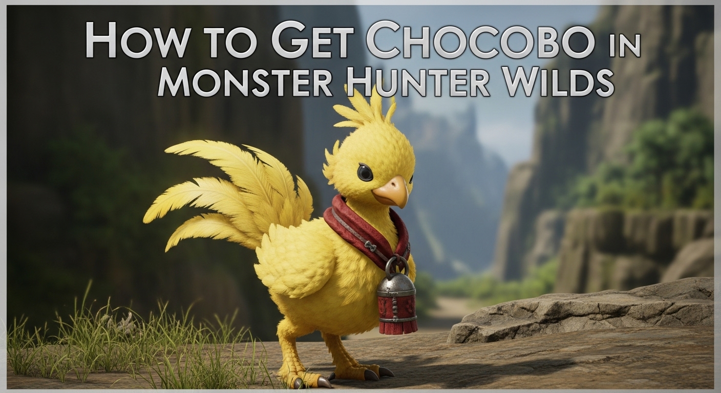 How to Get the Chocobo in Monster Hunter Wilds