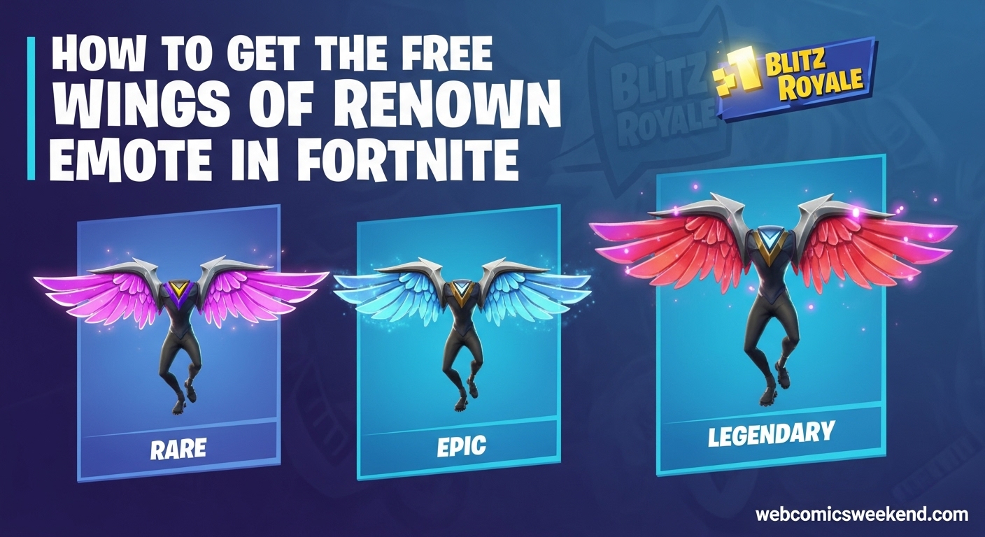 How to Get the Free Wings of Renown Emote in Fortnite