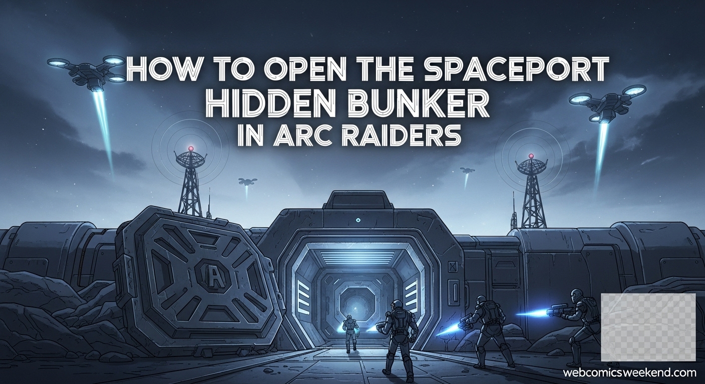 How to Open the Spaceport Hidden Bunker in ARC Raiders
