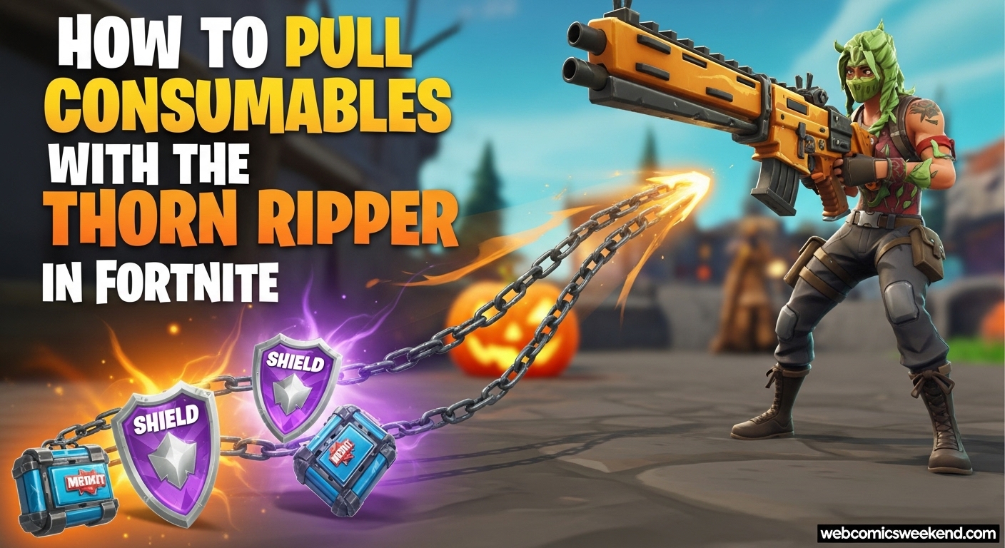 How to Pull Consumables with the Thorn Ripper in Fortnite