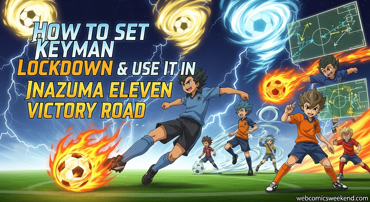 How to Set Keyman Lockdown & Use It in Inazuma Eleven Victory Road