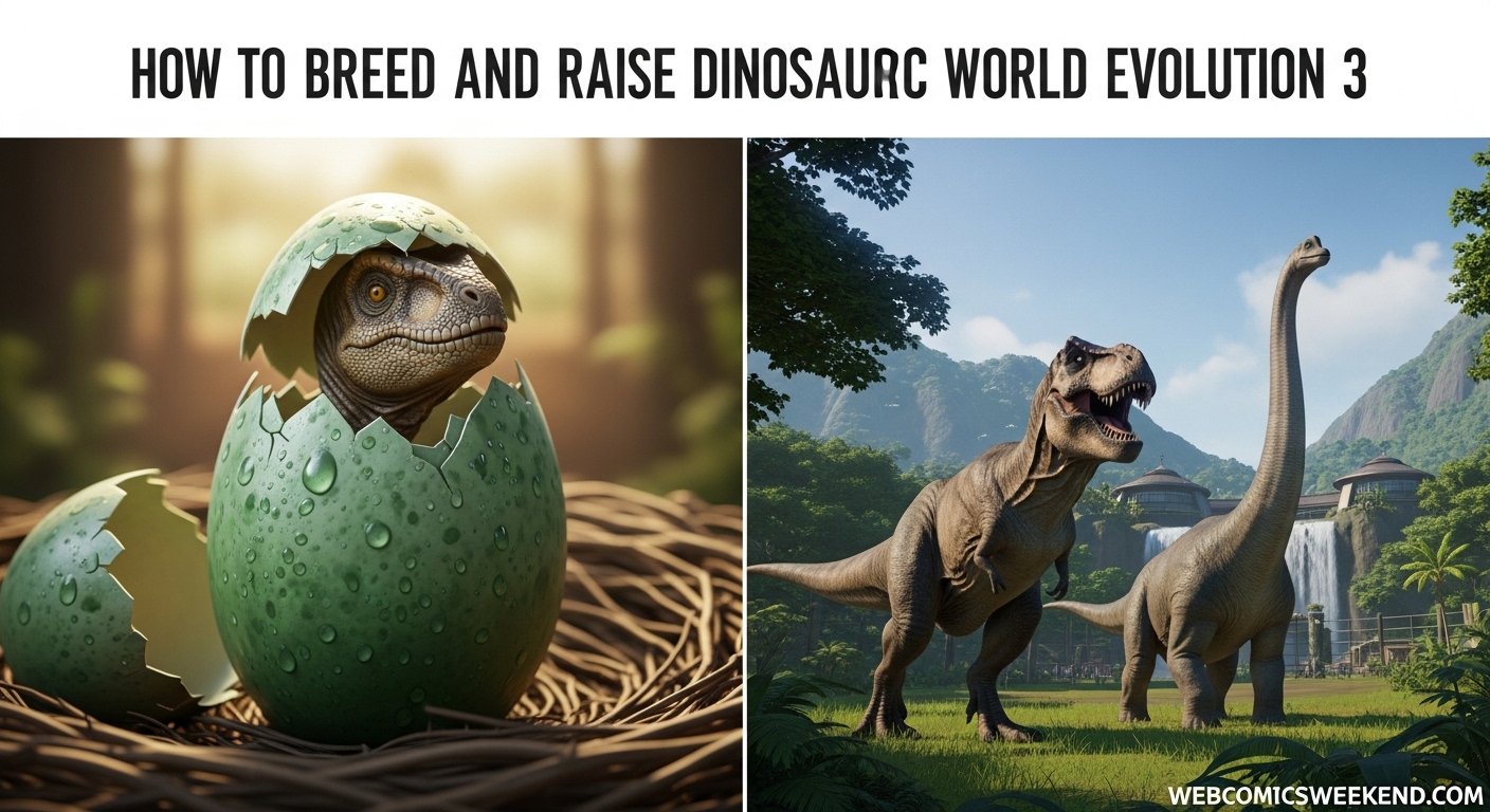 How to breed and raise dinosaurs in Jurassic World Evolution 3
