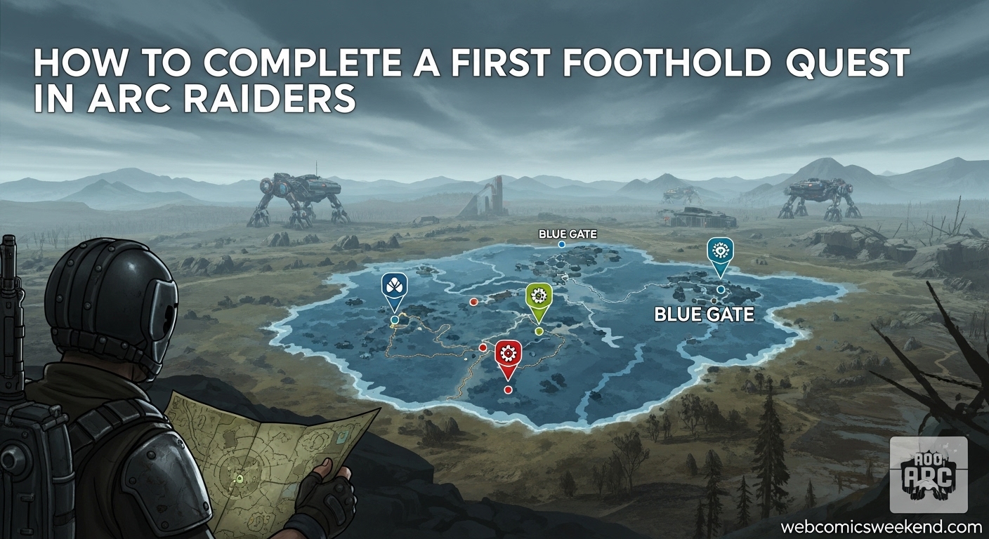 How to complete A First Foothold quest in ARC Raiders