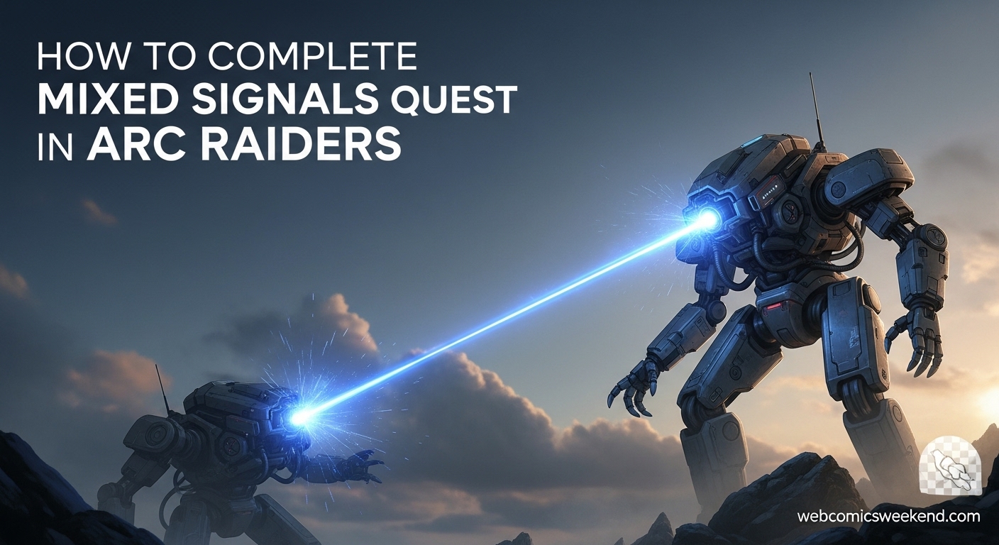 How to complete Mixed Signals quest in ARC Raiders