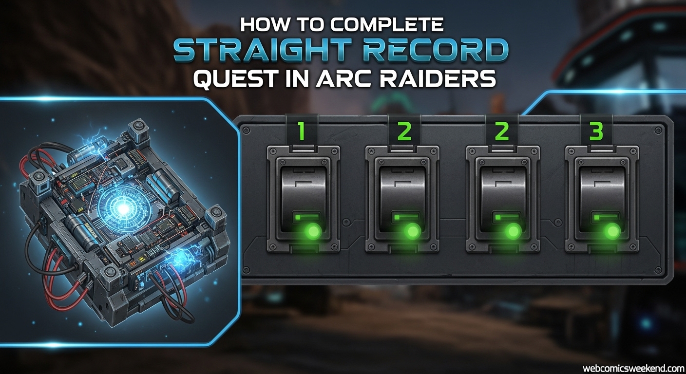 How to complete Straight Record quest in ARC Raiders