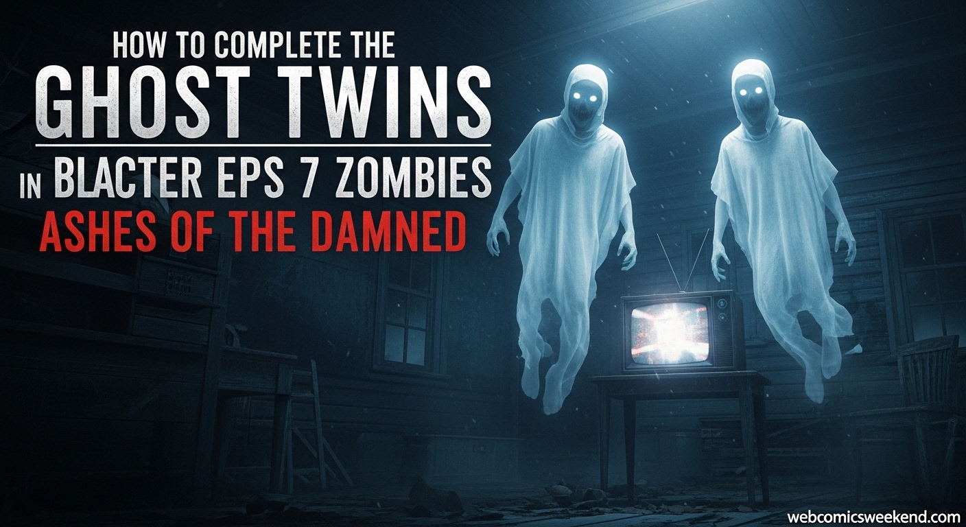 How to complete the Ghost Twins easter egg in Black Ops 7 Zombies Ashes of the Damned