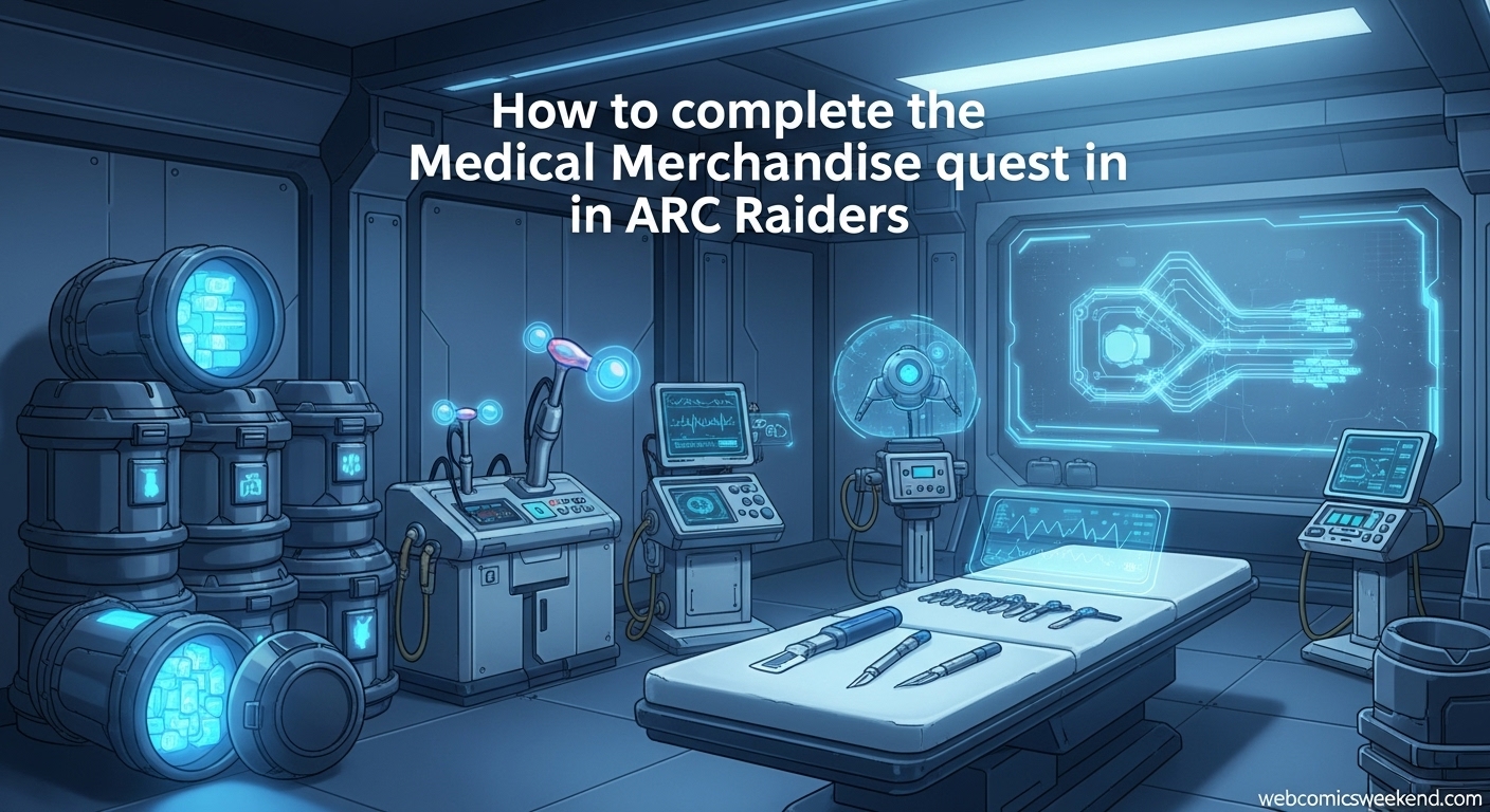 How to complete the Medical Merchandise quest in ARC Raiders