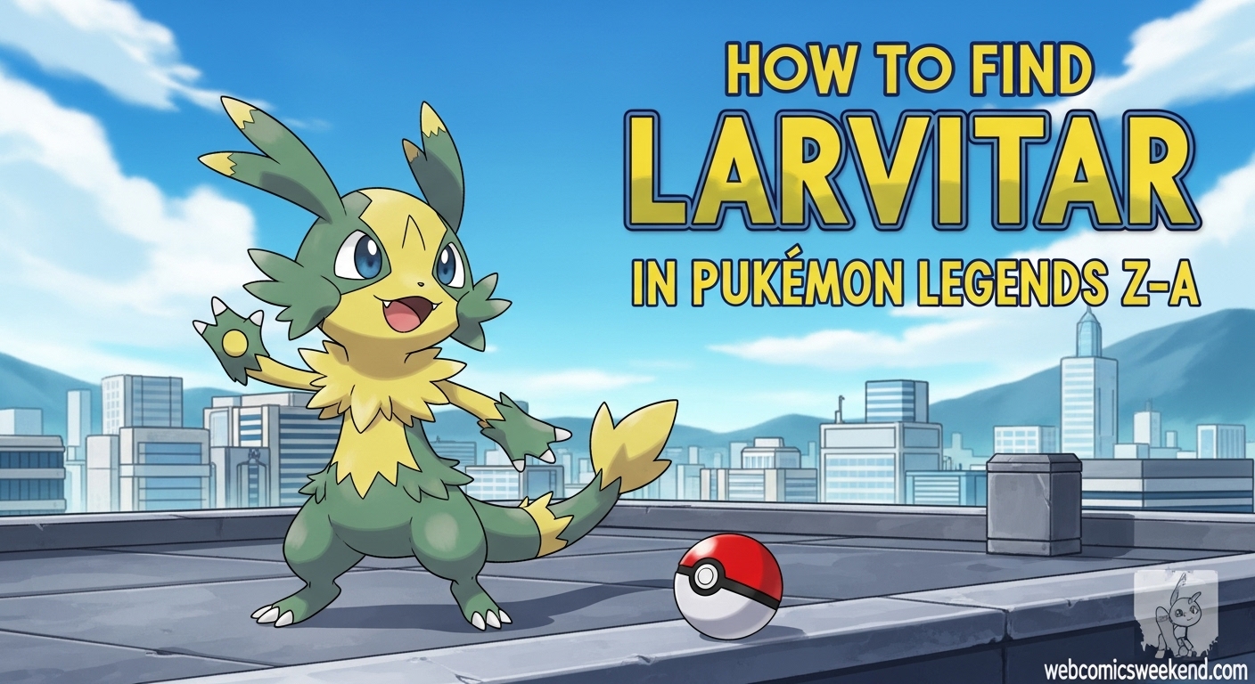 How to find Larvitar in Pokémon Legends Z-A