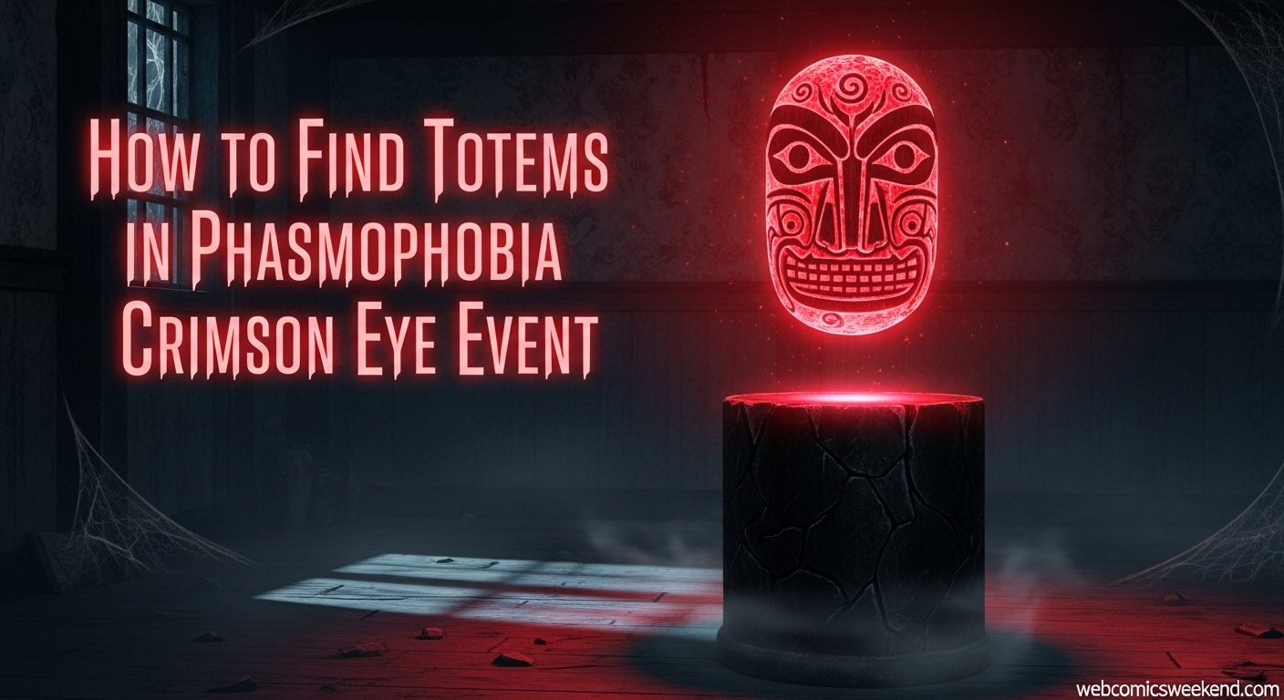 How to find Totems in Phasmophobia Crimson Eye event