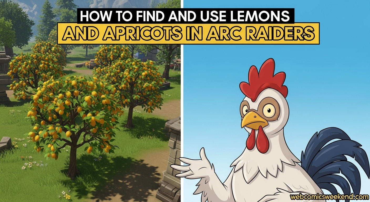 How to find and use lemons and apricots in ARC Raiders