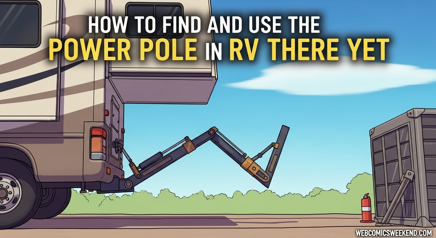 How to find and use the Power Pole in RV There Yet