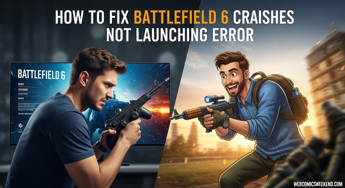 How to fix Battlefield 6 crashes and not launching error