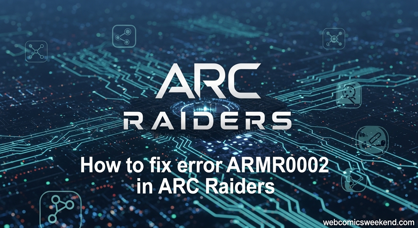 How to fix error ARMR0002 in ARC Raiders