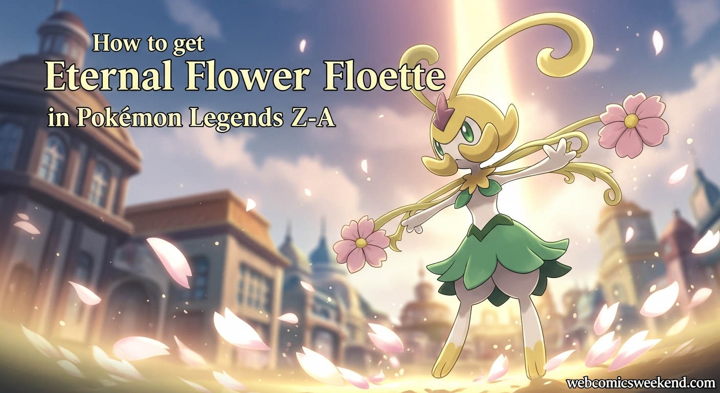 How to get Eternal Flower Floette in Pokémon Legends Z-A