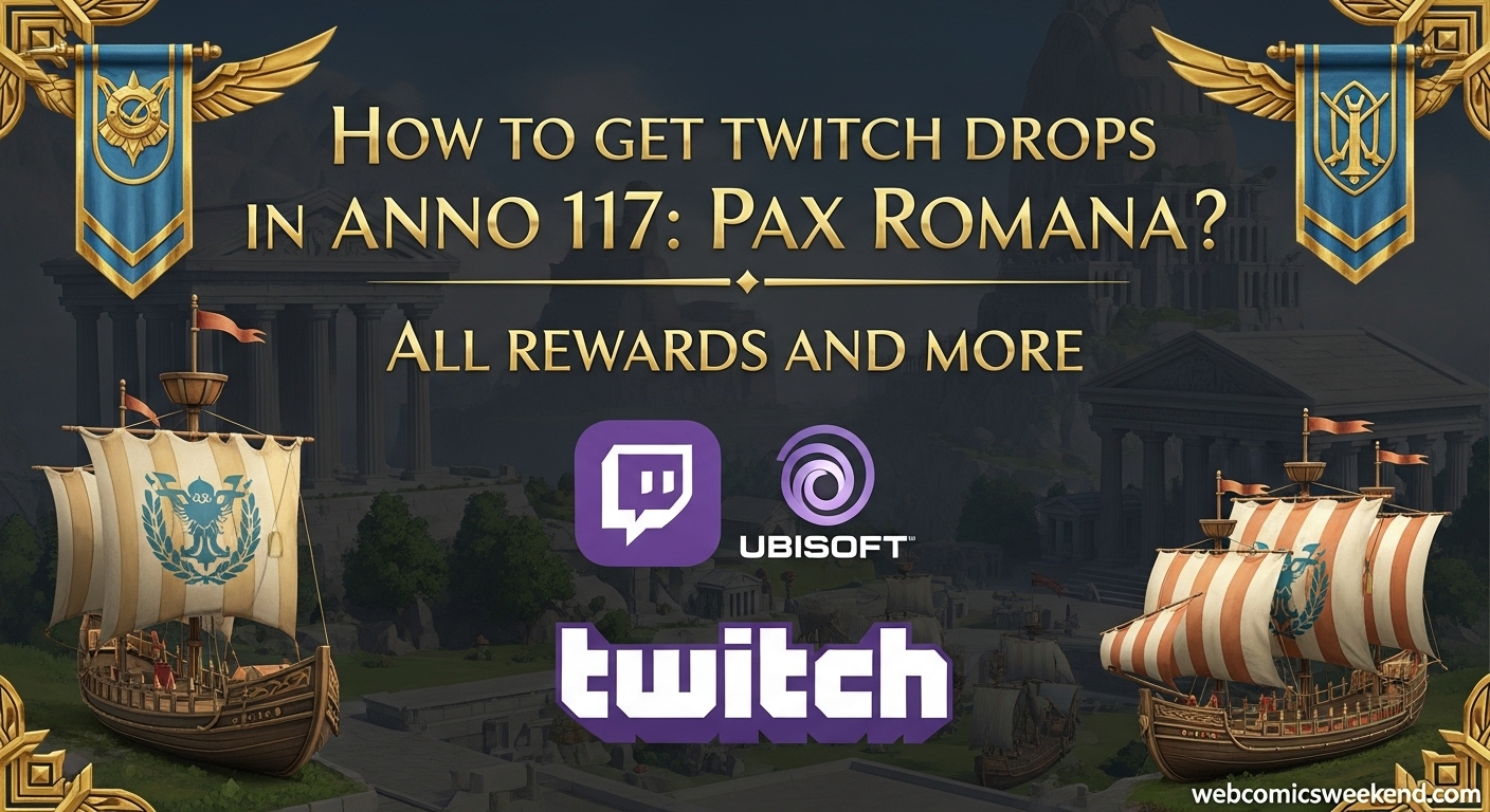 How to get Twitch drops in Anno 117 Pax Romana