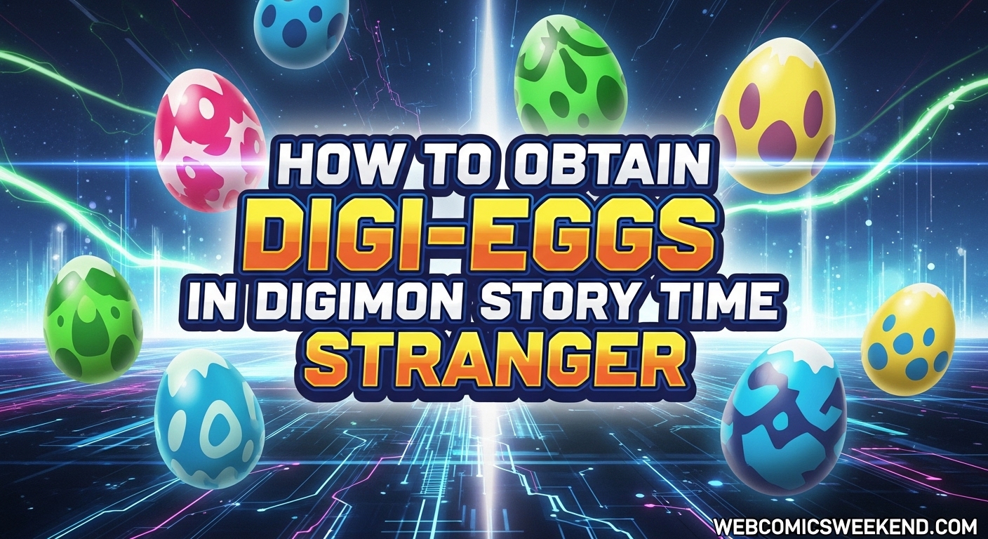 How to obtain Digi-Eggs in Digimon Story Time Stranger