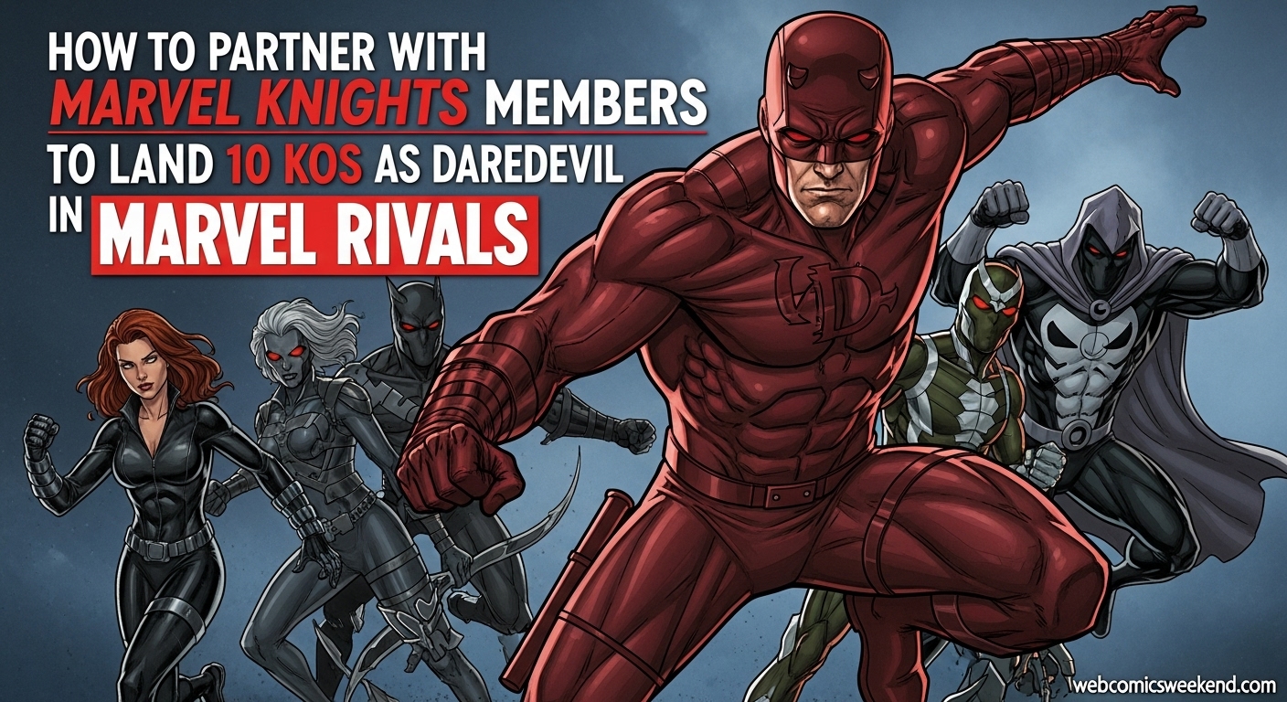 How to partner with Marvel Knights members to land 10 KOs as Daredevil in Marvel Rivals