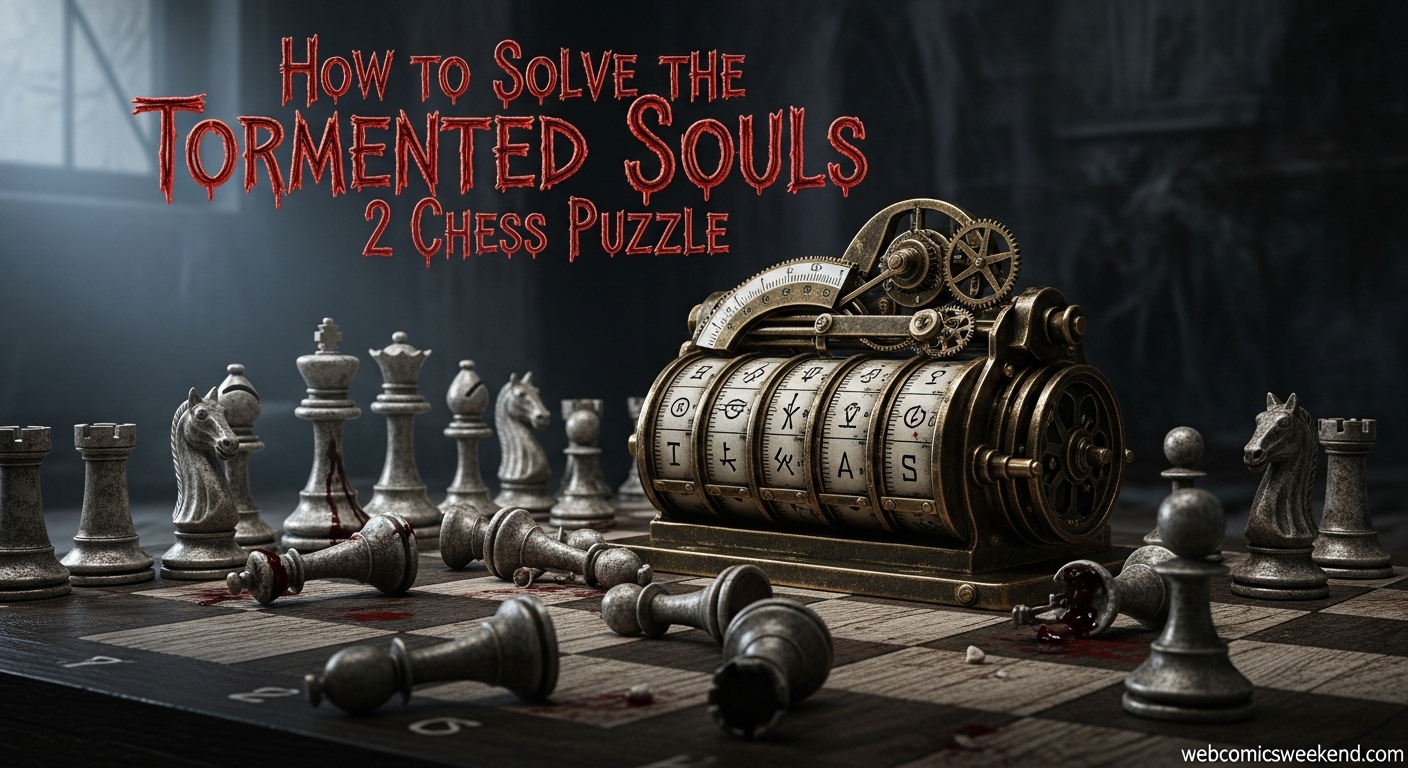 How to solve the Tormented Souls 2 chess puzzle